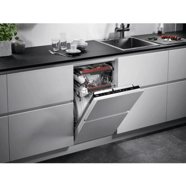 Съдомиялна машина за вграждане AEG FSE72537P , 10 комплекта, E , 450 Ш, мм