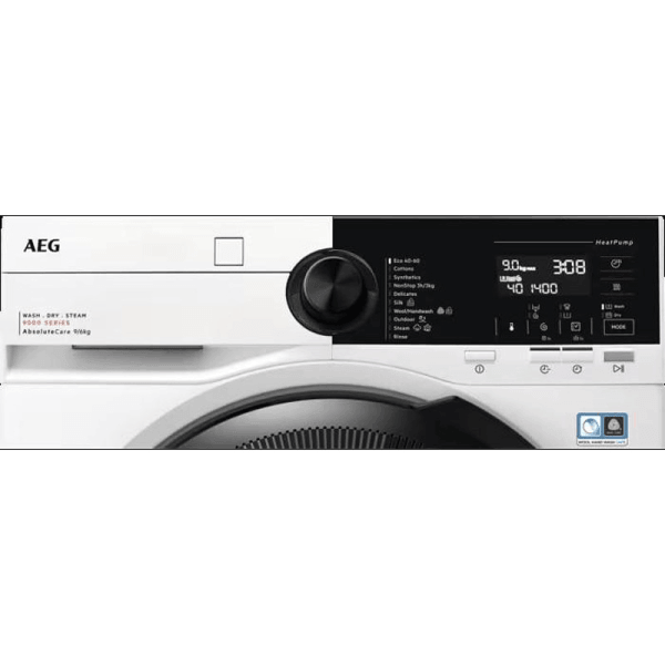 Пералня със сушилня AEG LWR96944B , 1400 об./мин., 9.00 kg, 6 kg, D