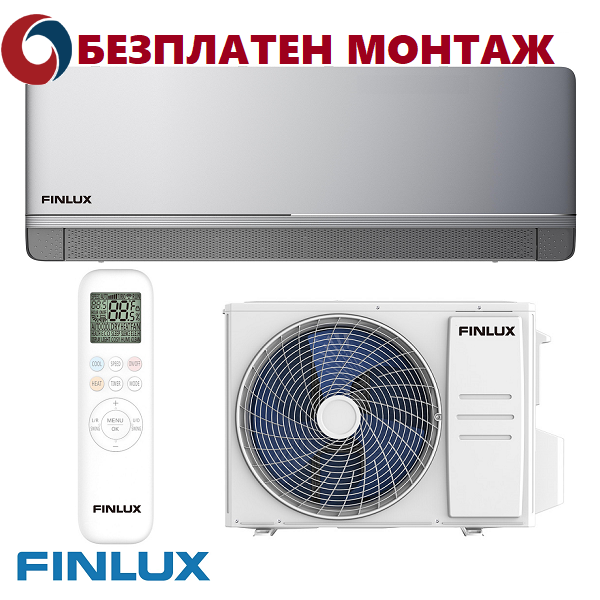 Инверторен Климатик Finlux 12FERRO87BRIS, 12000 BTU, Клас A+++